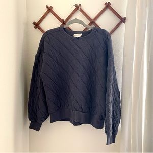 Universal Thread Quilted Crewneck Sweatshirt